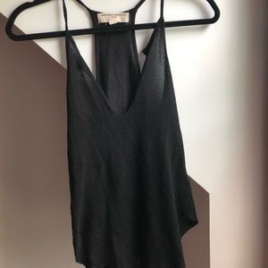 UO black mesh tanktop